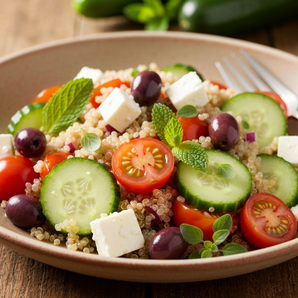 Mediterranean Quinoa Salad